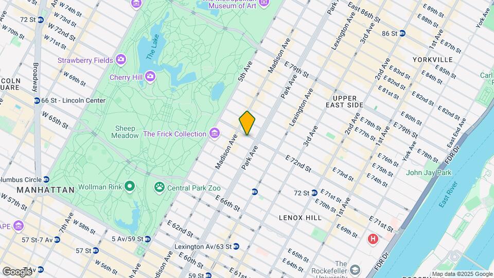 44-50 E 72nd St Map and Location Details