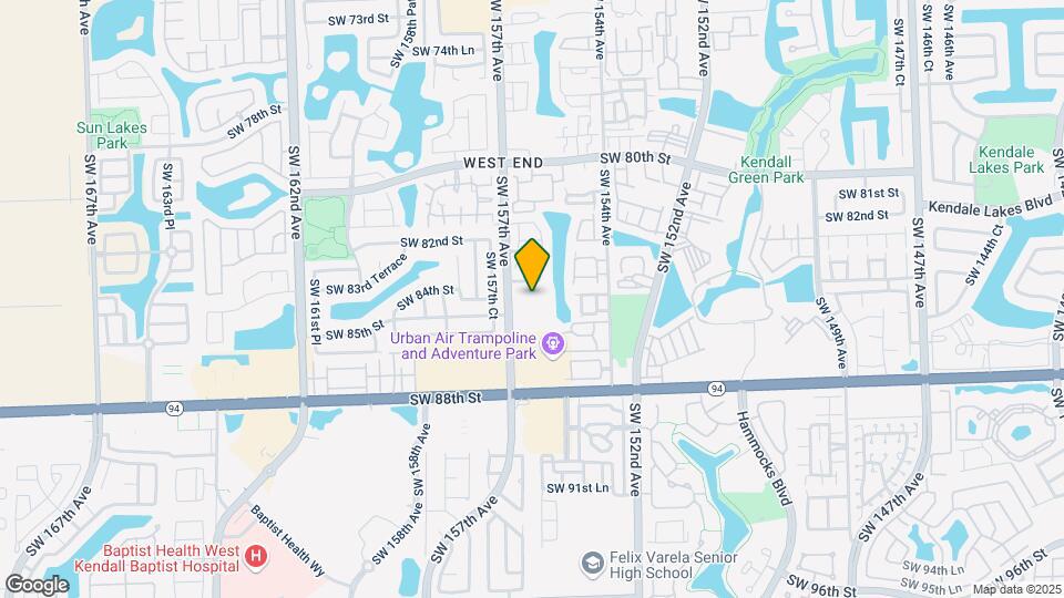 8460 SW 156th Pl, Unit 725 Map and Location Details