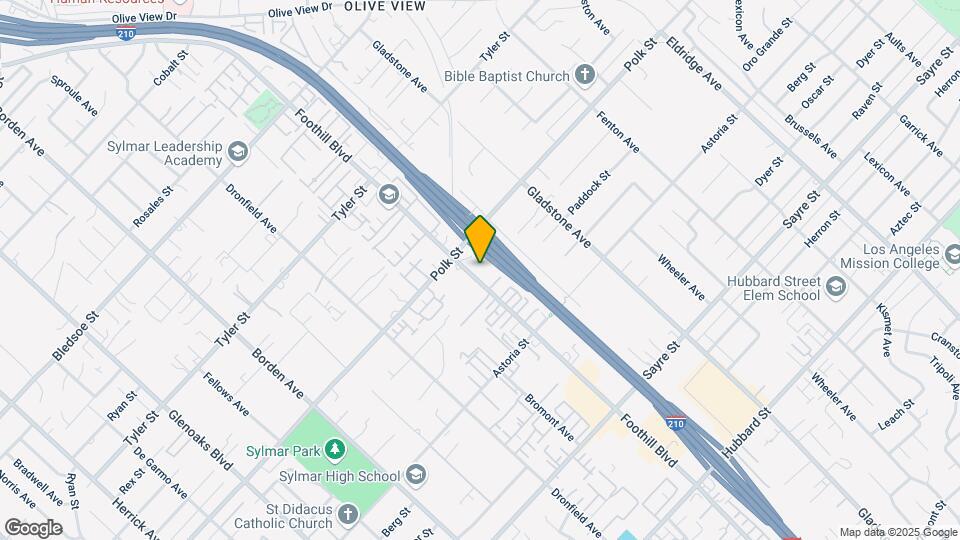 14059 Foothill Blvd Mapa y Detalles de la Ubicación