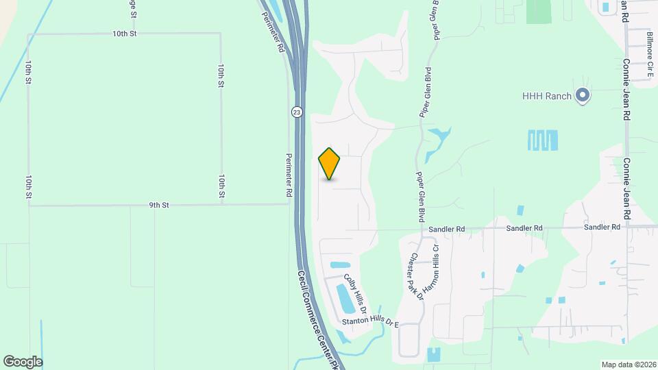 10753 Long Cove Ct Map and Location Details