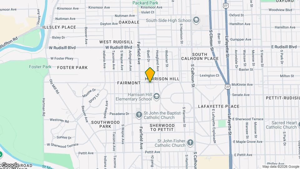 4205 Buell Dr Map and Location Details