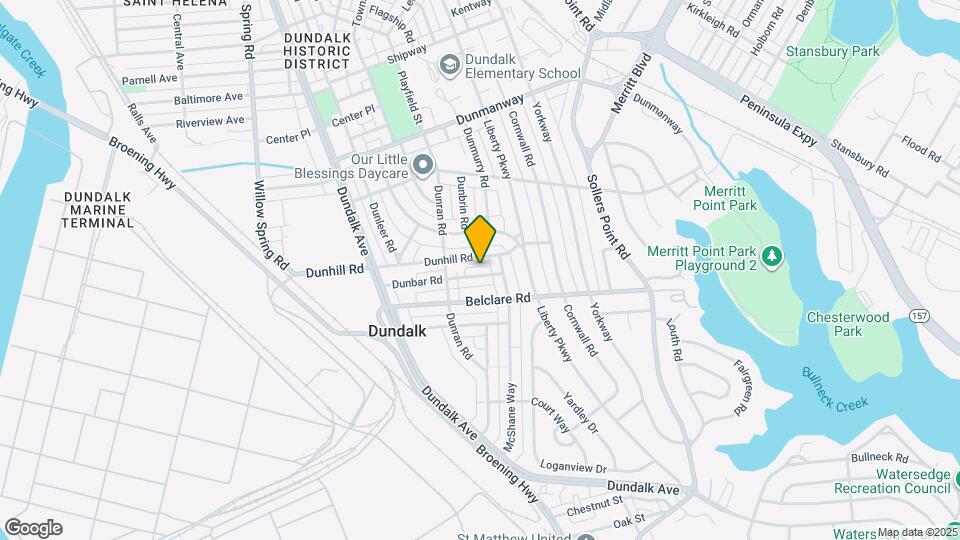 7034 Dunbar Rd Map and Location Details