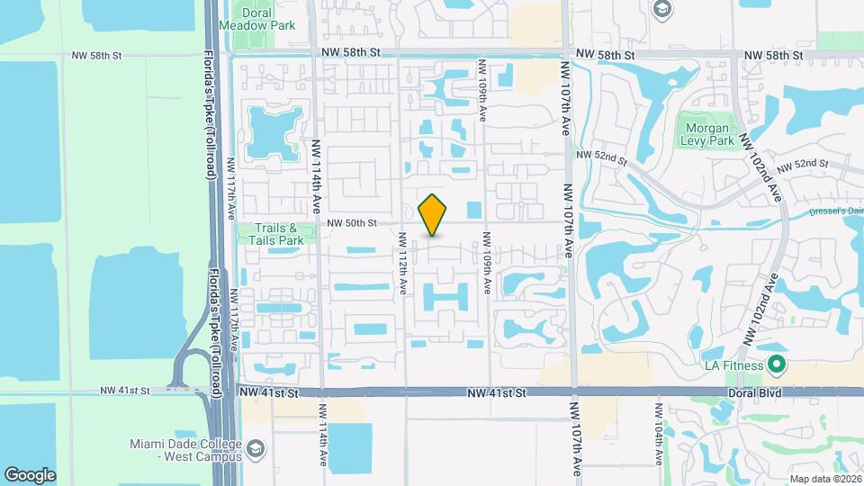 11043 NW 48th Ln Mapa y Detalles de la Ubicación