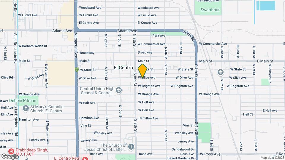 749-753 W Olive Ave Map and Location Details