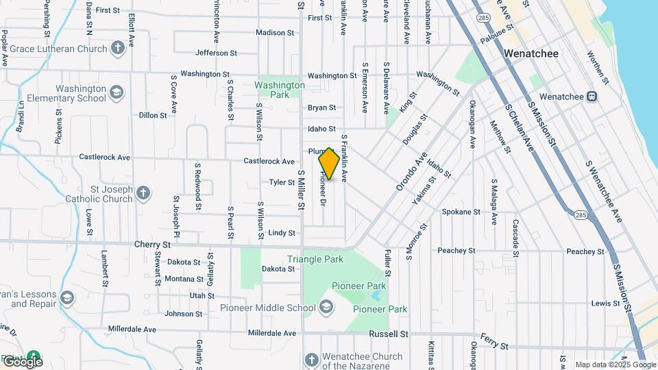 409 Pioneer Dr Map and Location Details