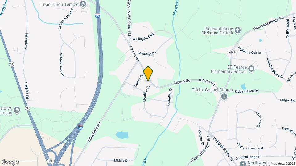 7401 Alcorn Rd Map and Location Details