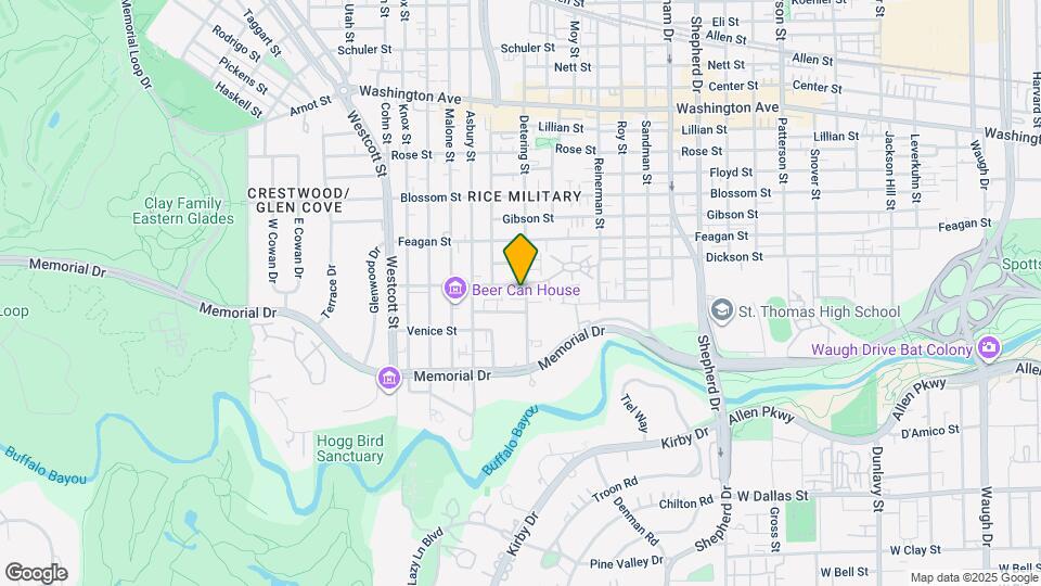 123 Detering St Map and Location Details