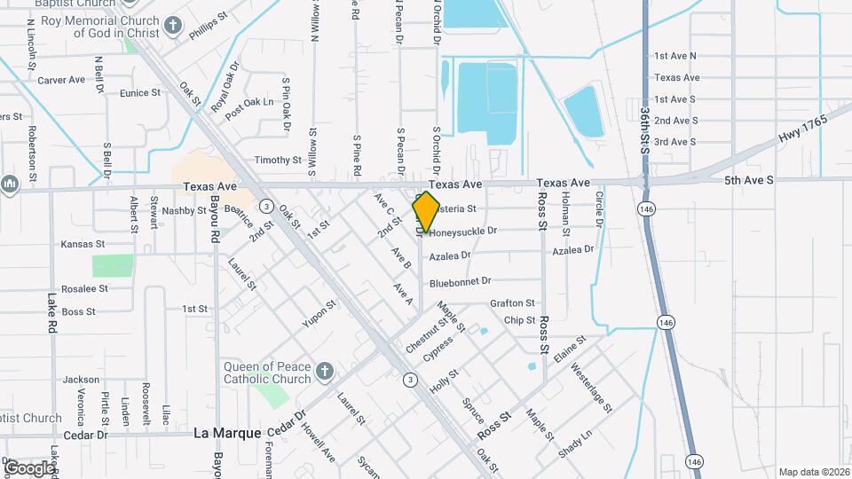 623 Honeysuckle Dr Map and Location Details