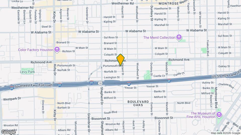 1903 Portsmouth St Map and Location Details