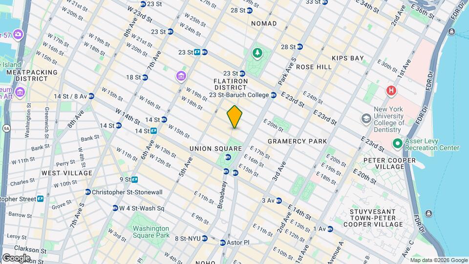 866 Broadway Map and Location Details