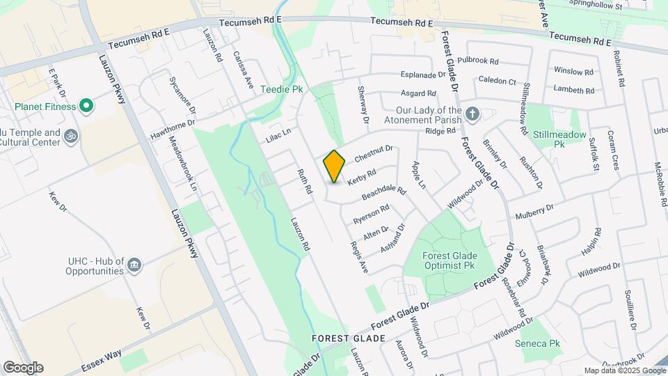 9223 Esplanade Dr Map and Location Details