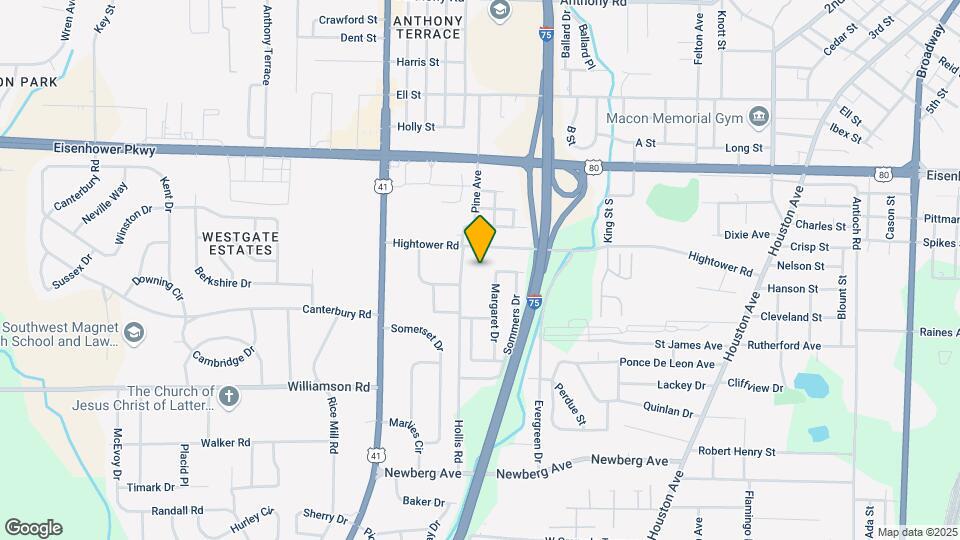 2840 Hightower Rd Map and Location Details