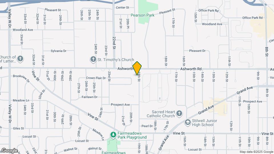 928 19th St Map and Location Details