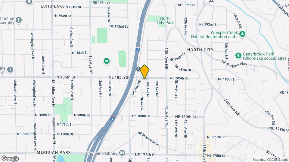 731 NE 185th St Map and Location Details