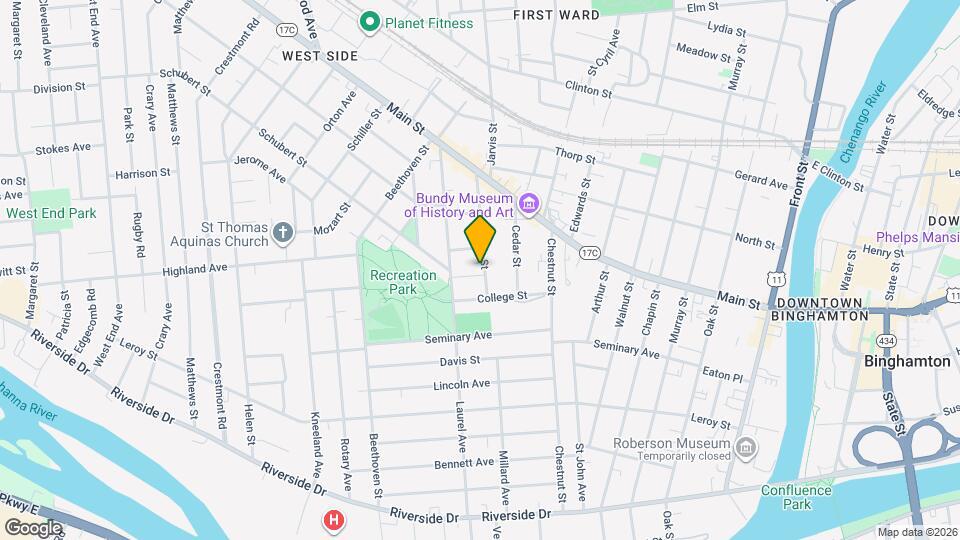 13 Clarke St Map and Location Details