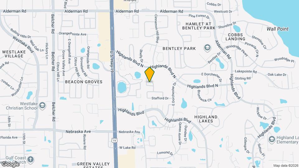 1305 Woodstock Dr Map and Location Details