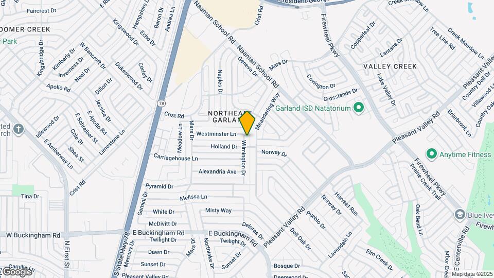 2510 Wilmington Dr Map and Location Details