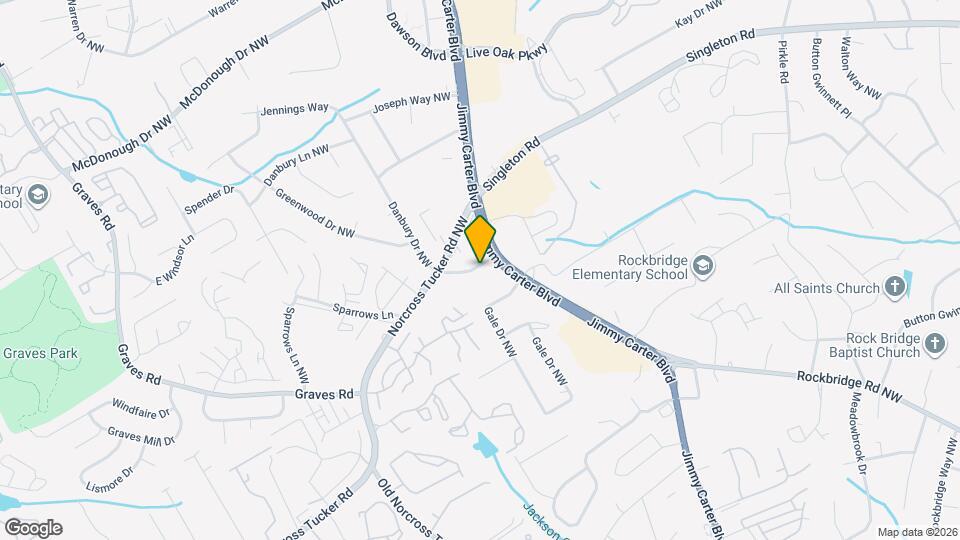 6276 Oakwood Cir NW Map and Location Details