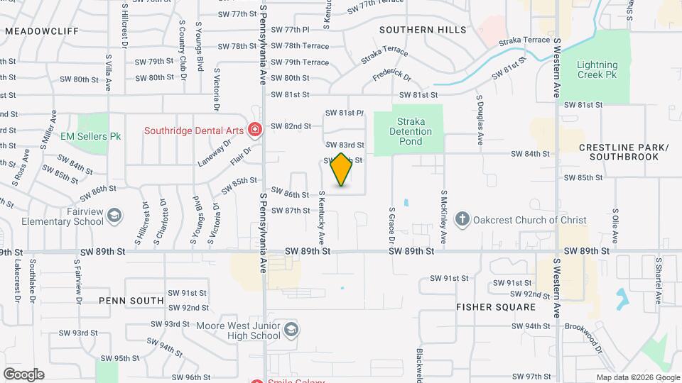 1501 SW 86th St Map and Location Details