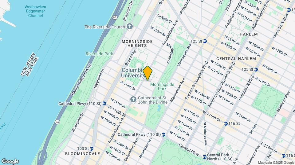 430 W 116th St Mapa y Detalles de la Ubicación