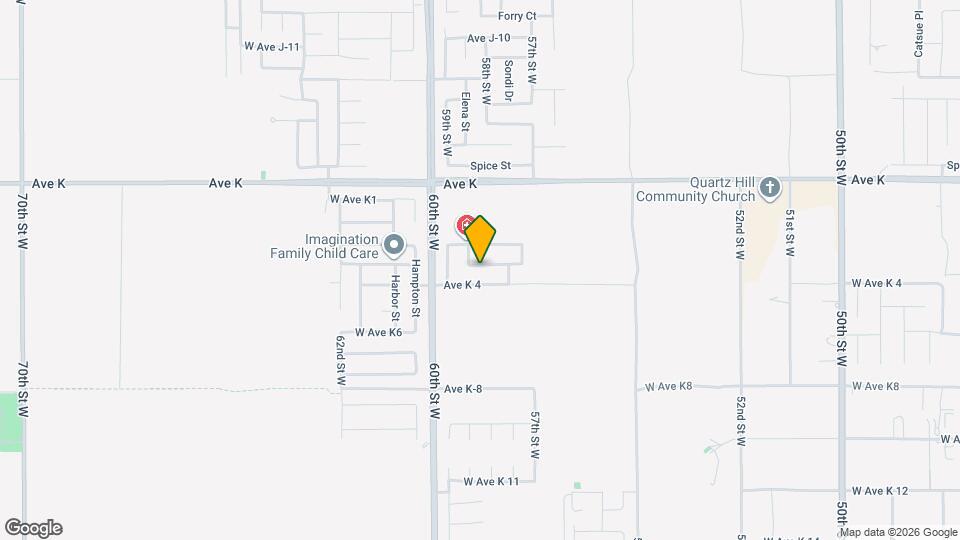 5806 W Avenue K3 Map and Location Details