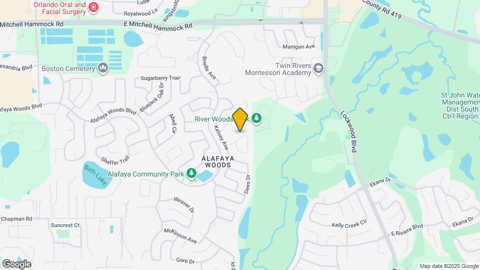 1614 Sand Key Cir Mapa y Detalles de la Ubicación