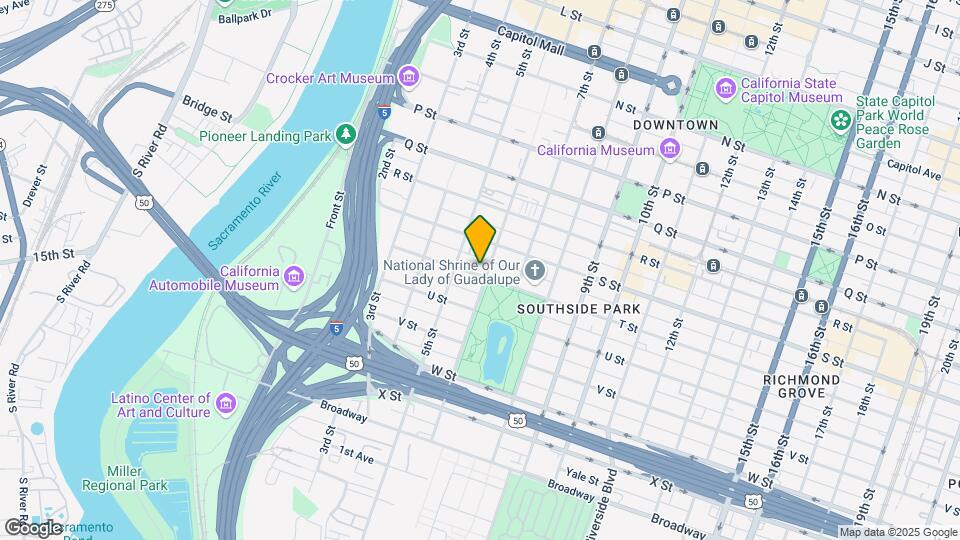 527 T St Map and Location Details