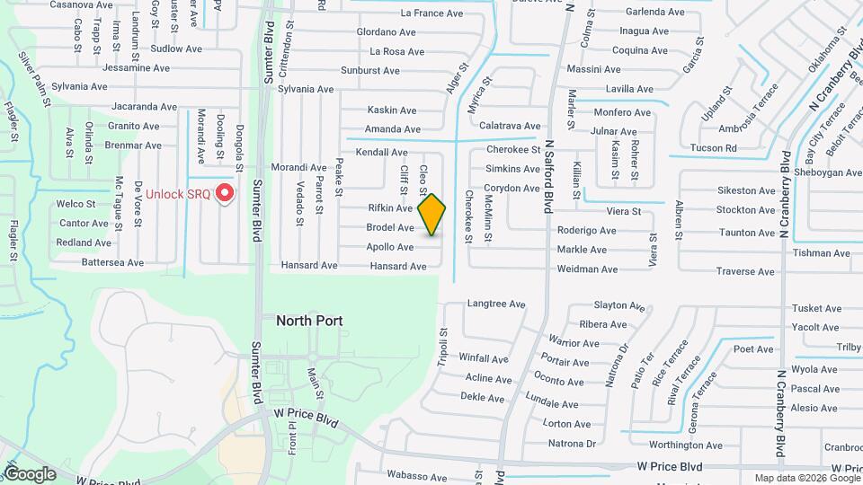4254 Apollo Ave Mapa y Detalles de la Ubicación