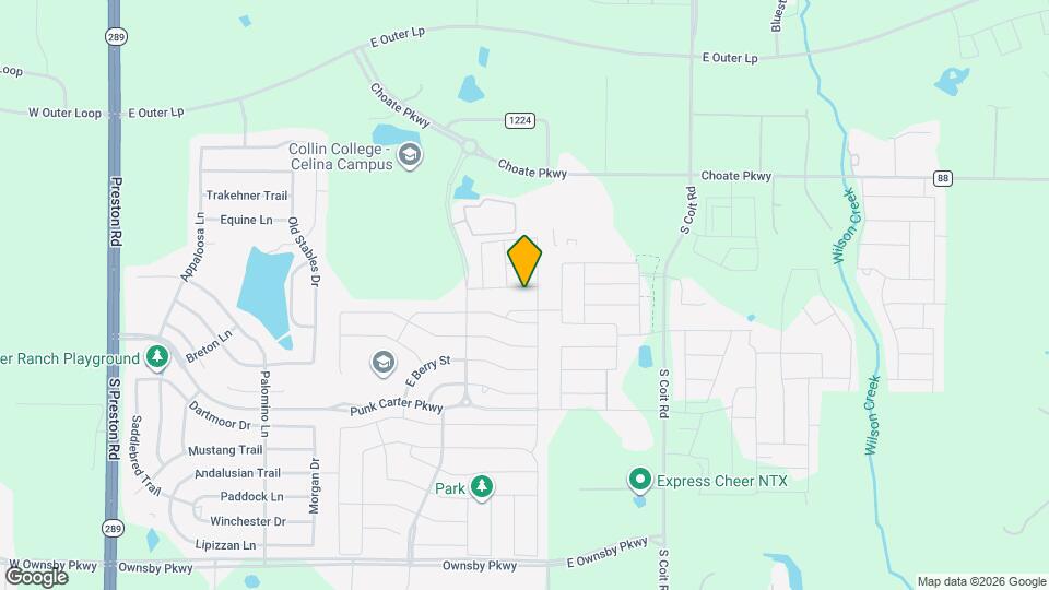 1117 Goldfinch Dr Map and Location Details