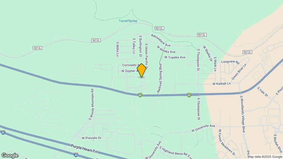 2411 W Rock Island Ave Map and Location Details