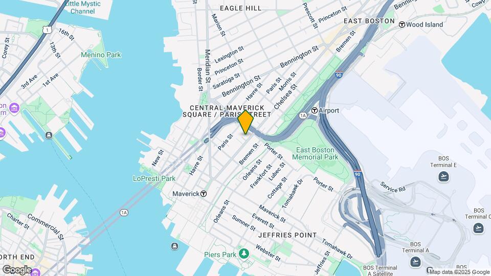 104 Chelsea St Mapa y Detalles de la Ubicación