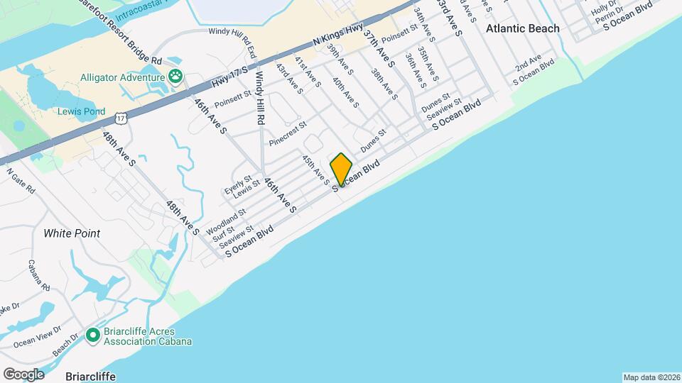 4315 S Ocean Blvd Map and Location Details