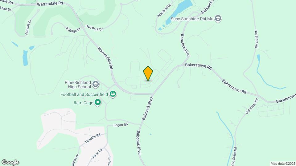 4201 Spruce Rd Map and Location Details