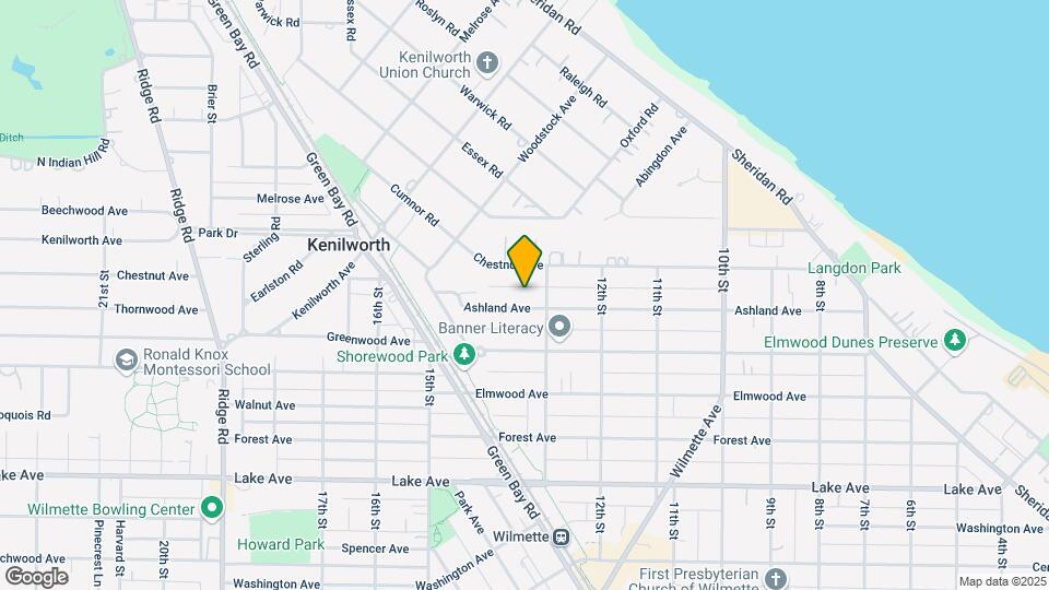 1316 Ashland Ave Map and Location Details