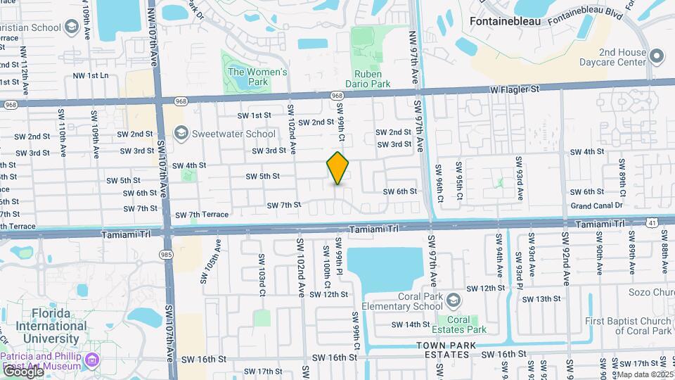 621 SW 99th Pl Map and Location Details