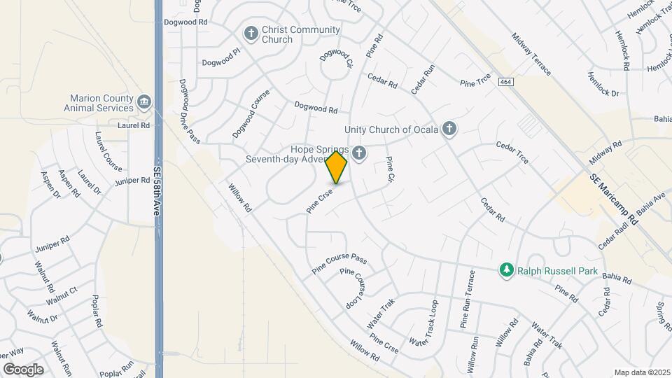 178 Pine Crse Map and Location Details