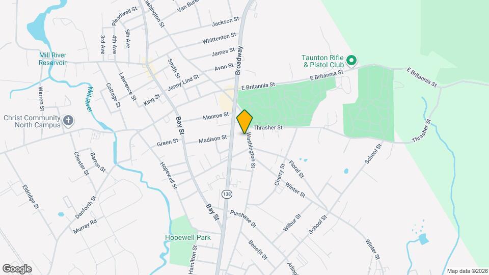 284 Washington St Map and Location Details