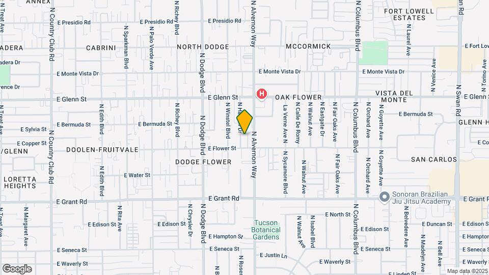2620-2626 N Haskell Dr Mapa y Detalles de la Ubicación