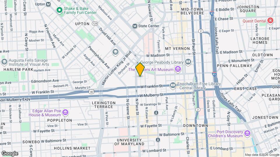 414 George St Mapa y Detalles de la Ubicación