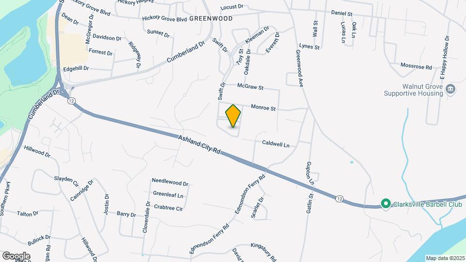 713 Ridgecrest Dr Map and Location Details