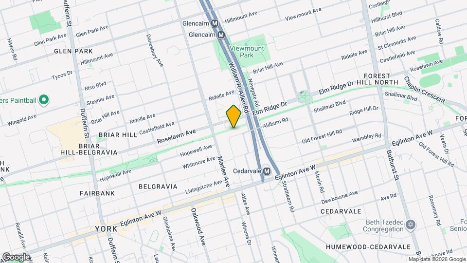 72 Fairleigh Crescent Map and Location Details