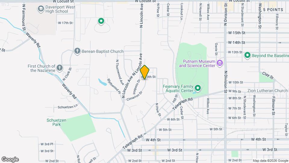 964 Cimarron Dr Map and Location Details