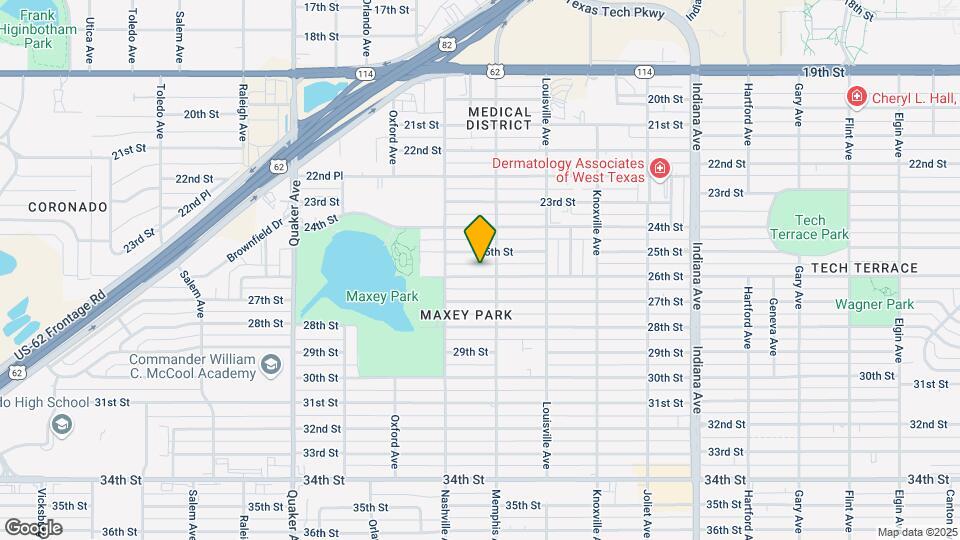 3806 26th St Map and Location Details