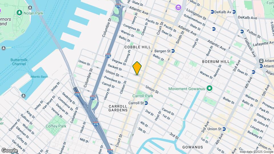 292-298 Sackett St Map and Location Details