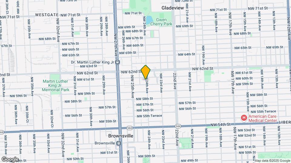6016 NW 24th Ave Map and Location Details