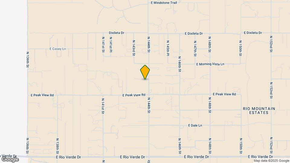 14335 E Skinner Dr Map and Location Details