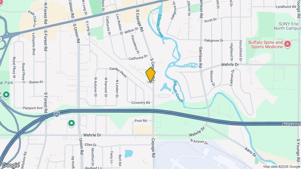 307 Cayuga Rd Map and Location Details