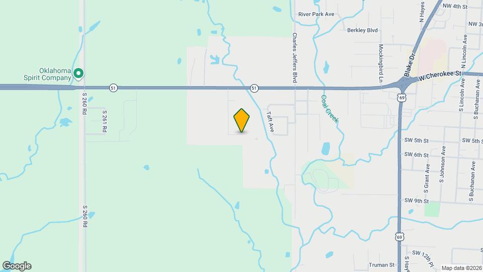 2205 W Wellington St Map and Location Details