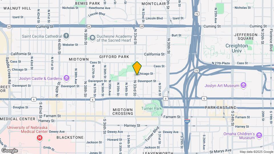 309 N 33rd St Mapa y Detalles de la Ubicación