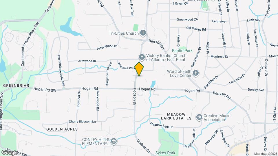 2804 Dodson Dr Map and Location Details